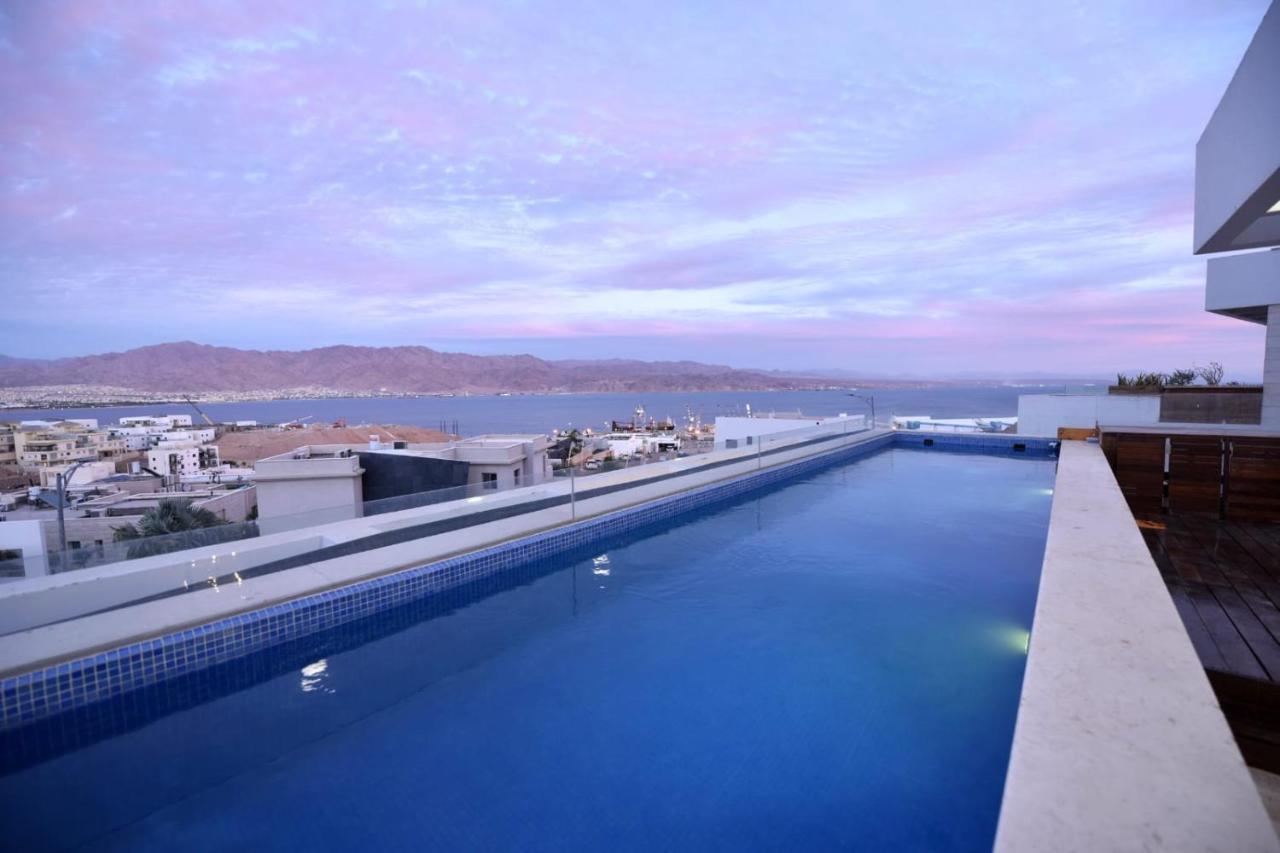 Private Pool Luxury Penthouses Sea View Eilat Kültér fotó