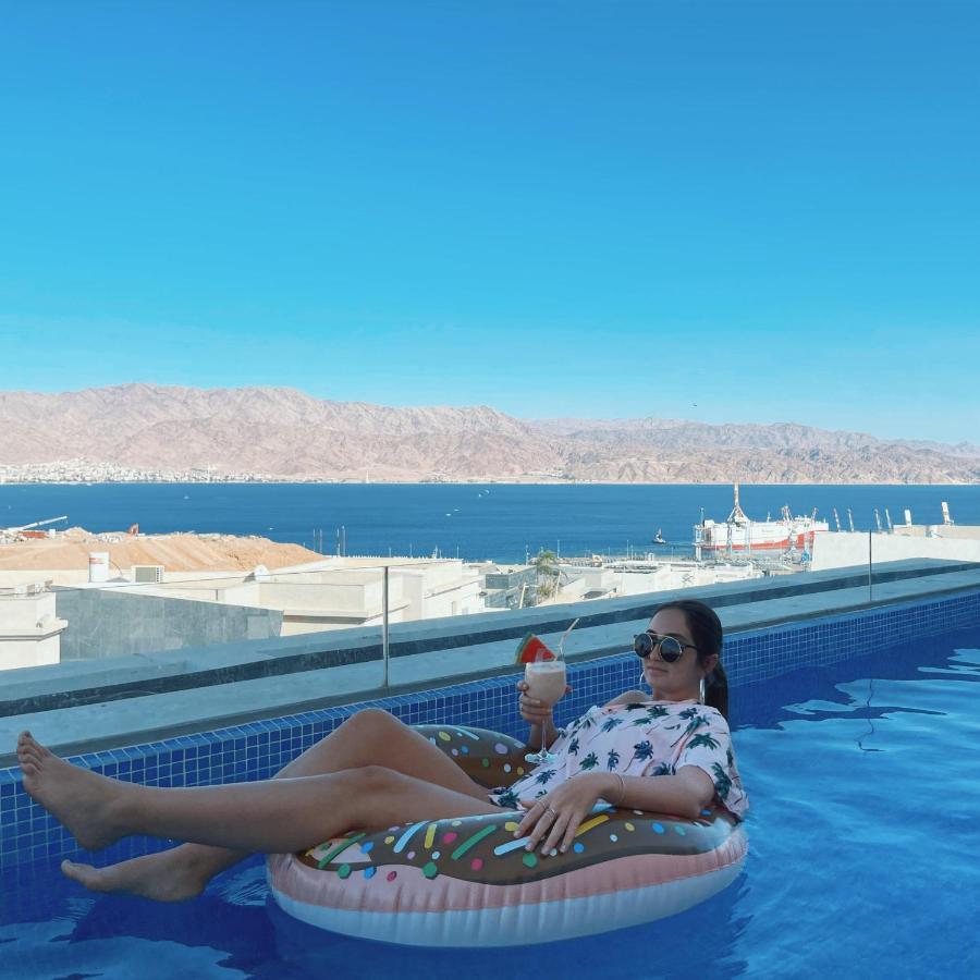Private Pool Luxury Penthouses Sea View Eilat Kültér fotó