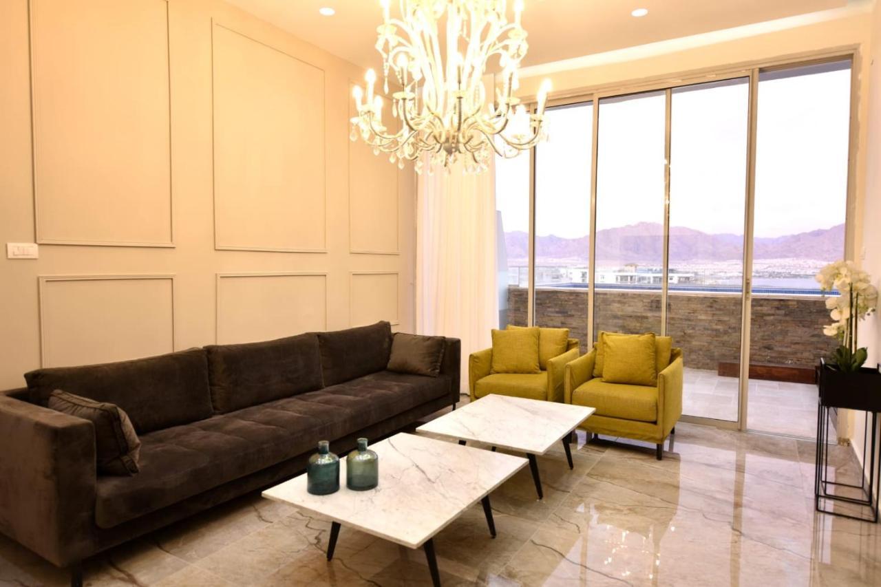 Private Pool Luxury Penthouses Sea View Eilat Kültér fotó